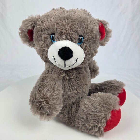 Bear Plush Stuffed Turning Head Sitting 9" - Picture 1 of 7